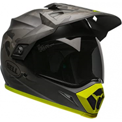 BELL helmet MX-9 Adventure Mips Stealth matt black camo/hi vis yellow 