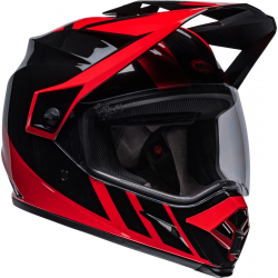 BELL helmet MX-9 Adventure Mips Dash black/red 