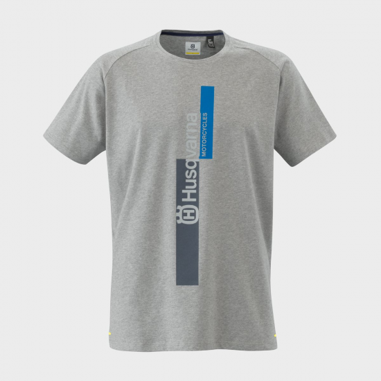 HUSQVARNA t-krekls Authentic Tee grey/melange 