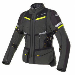 CLOVER jacket GTS-4 WP Airbag Lady black/grey/yellow 
