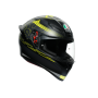 AGV ķivere K1 Track 46 black/yellow 