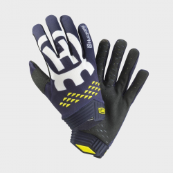 HUSQVARNA gloves MX Itrack Railed blue/white 
