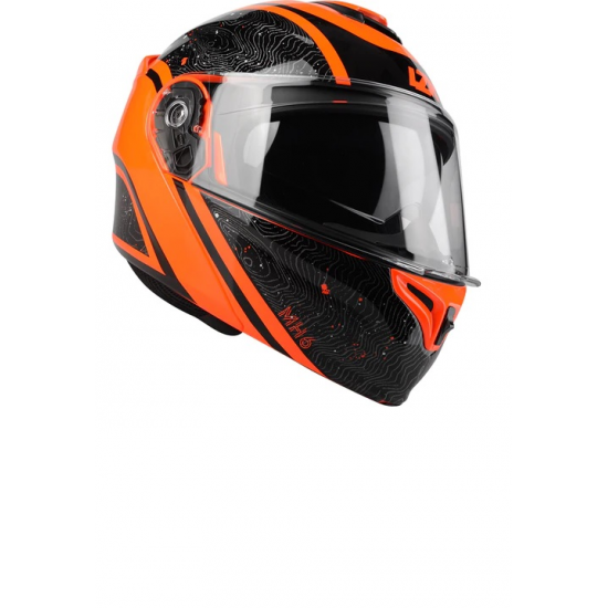 LAZER ķivere MH6 Light black red fluo 