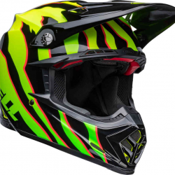 BELL helmet Moto 9 S Flex Claw black/green 