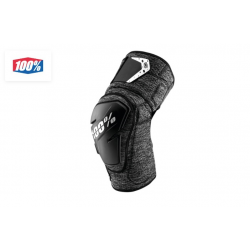 100% knee guard Fortis black/grey 