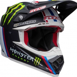 BELL helmet Moto 9 S Flex Tomac Repl 22 matt black/white 