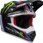 BELL ķivere Moto 9 S Flex Tomac Repl 22 matt black/white 