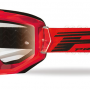 PROGRIP brilles 3201 red w/clear 3213