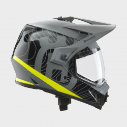 HUSQ/KTM helmet MX9 Adventure black/grey/yellow 