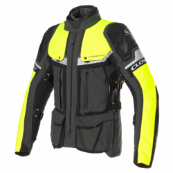 CLOVER jacket Crossover 4 WP Airbag dark grey/black/yellow 
