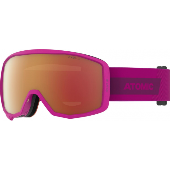 ATOMIC brilles JR Count Spherical pink w/red flash C2