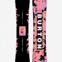 BURTON snowboard WNS Yeasayer black/pink 