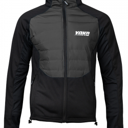 YOKO cross country skiing jacket Hybrid black/white 