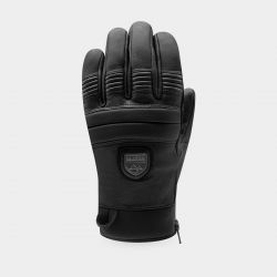 RACER gloves 90 Leather 2 black/black 