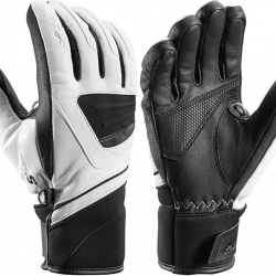 LEKI gloves Griffin S Lady white/black 