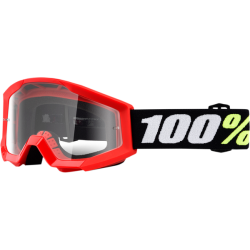 100% brilles Strata Mini Kids red w/clear