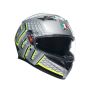 AGV ķivere K3 Fortify grey/black/yellow 