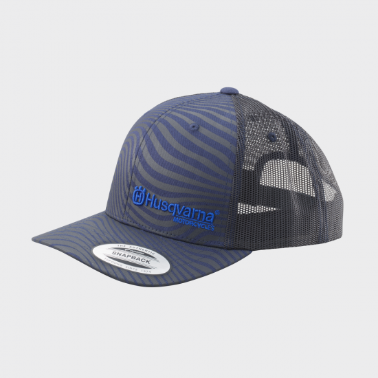 HUSQVARNA cepure Railed Trucker Cap dark blue