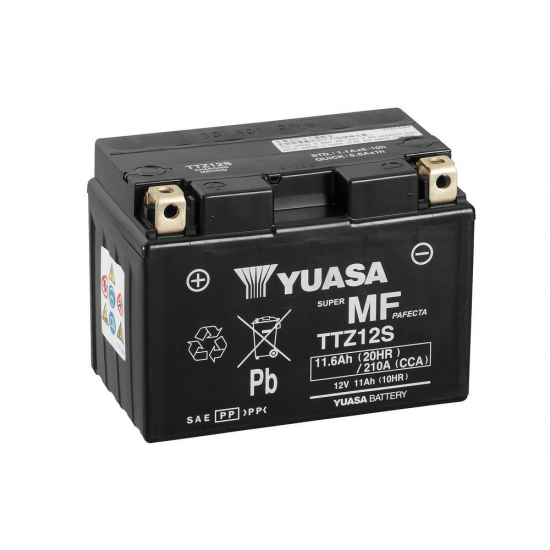 YUASA akumulators TTZ12S-BS 12V 11.6Ah AGM