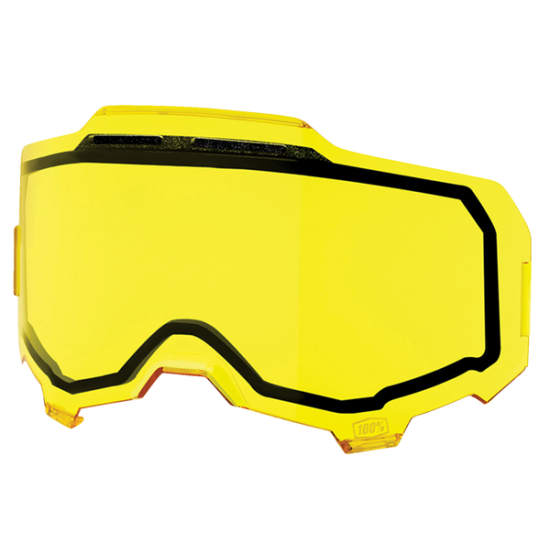 100% goggles lense Armega DPV yellow