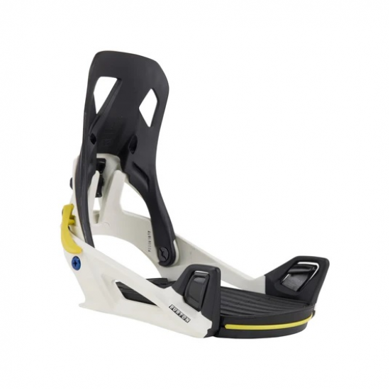 BURTON stiprinājumi Step On white/yellow 