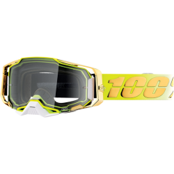 100% goggles Armega Feelgood yellow/gold w/clear
