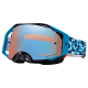 OAKLEY MX brilles Airbrake TLD blue lightning w/prizm saphire