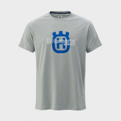 HUSQVARNA t-krekls Origin Tee light grey 