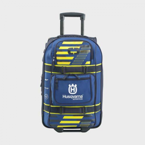 HUSQVARNA soma ekipējuma Team Travel 9800 122L blue/yellow