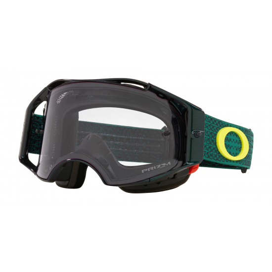 OAKLEY MX brilles Airbrake MTB Bayberry black/green w/prizm low light