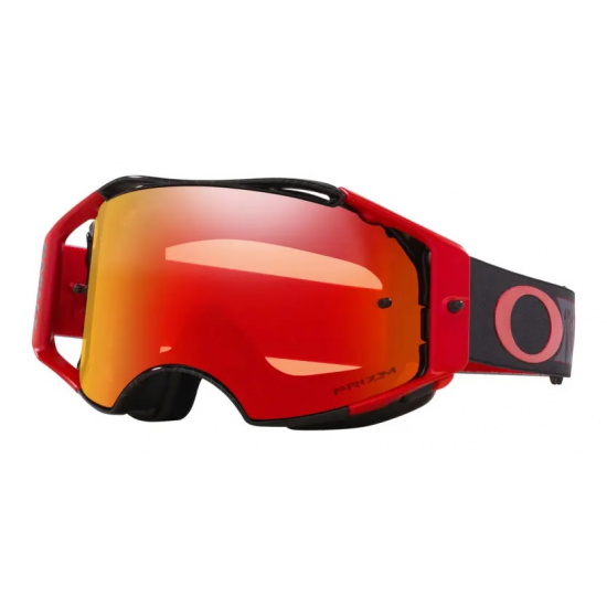 OAKLEY MX brilles Airbrake MTB TLD Trippy black/red w/prizm MX torch irid