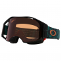 OAKLEY MX brilles Airbrake MTB Viridian Striped dark green w/prizm MX bronze