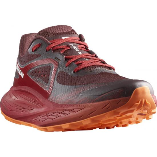 SALOMON apavi Glide Max TR brown/red/orange 