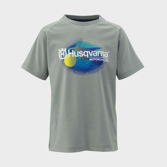 HUSQVARNA t-krekls Kids Remote Tee grey 