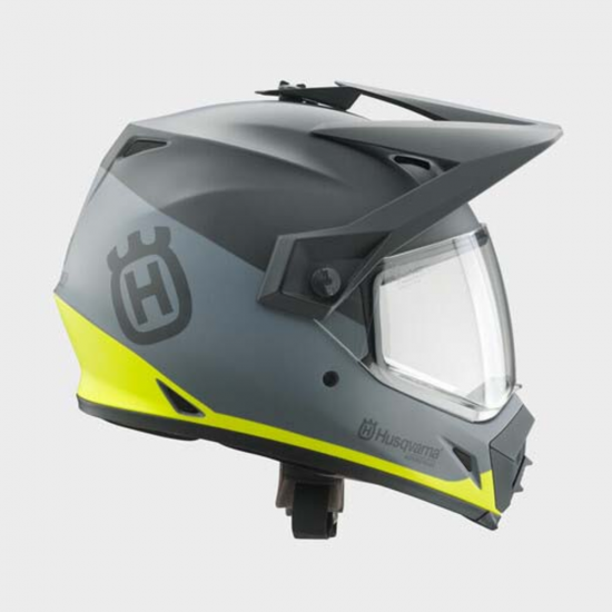 HUSQVARNA ķivere MX9 Adventure Mips black/grey/yellow 