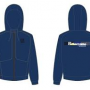 HUSQVARNA jaka ar kapuci Authentic Zip Hoodie blue 