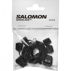 SALOMON savilces apaviem Quicklace Kit black