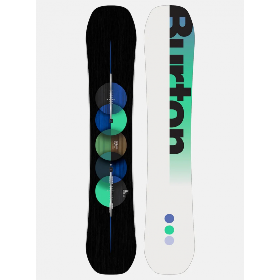 BURTON dēlis Custom Graphic black/green/blue 