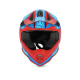 ACERBIS helmet Impact Steel Junior red/blue 
