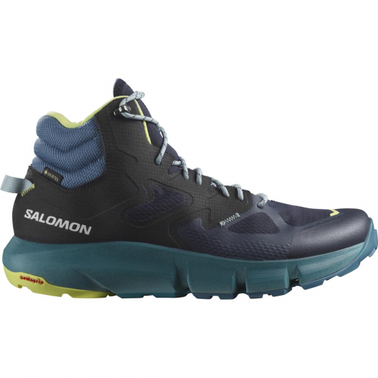 SALOMON apavi Predict Hike Mid GTX dark blue/blue/yellow 