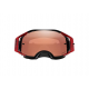 OAKLEY MX brilles Airbrake Flux black/red w/prizm black irridium