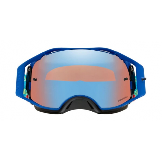 OAKLEY MX brilles Airbrake TLD blue lightning w/prizm saphire