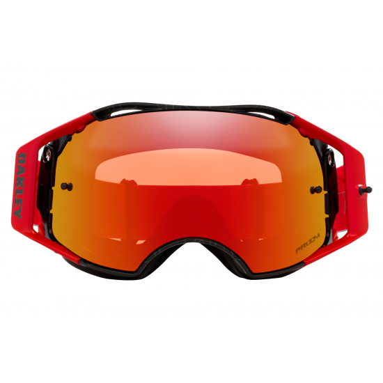 OAKLEY MX brilles Airbrake MTB TLD Trippy black/red w/prizm MX torch irid