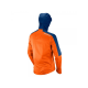 SALOMON vējjaka ar kapuci Fast Wing Hoodie orange/blue 