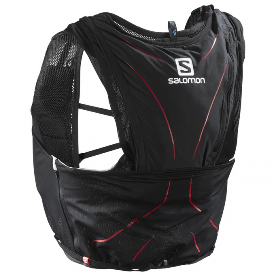 SALOMON veste ar hidrantiem Adv Skin 12 Set black 