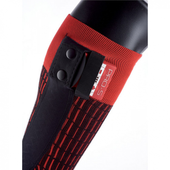 SIDAS zeķes Ski Heat red/black 