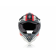 ACERBIS helmet Impact Steel Junior red/grey 