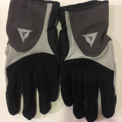 DAINESE gloves Guanto Desert-X black/grey/red 