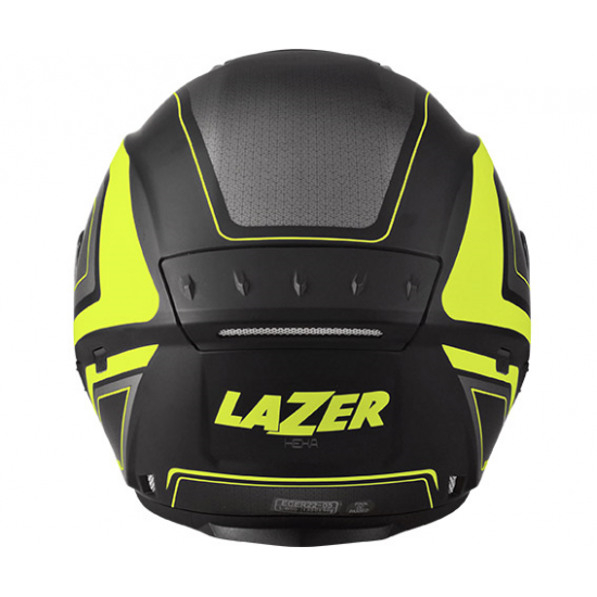 LAZER ķivere Tango Hexa black/yellow matt 