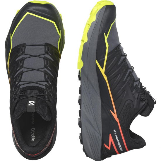 SALOMON apavi Thundercross black/orange/yellow 